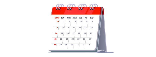 calendario optativo