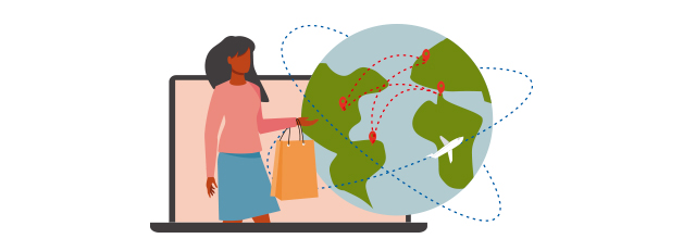 Implicaciones de las compras en línea al extranjero en el comercio exterior  - Soy Conta